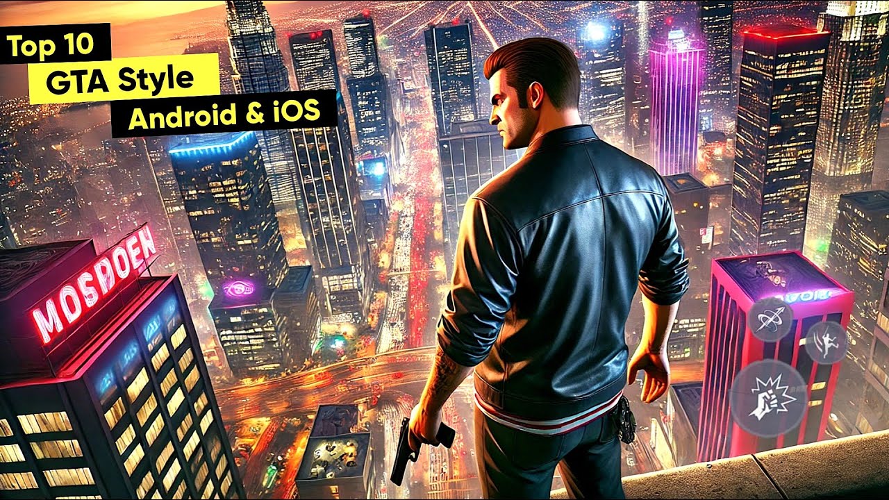 Top 10 Games Like GTA 5 for Android in 2025