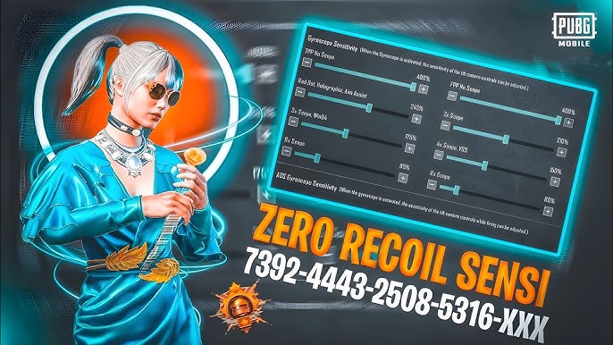 home 4 PUBG Mobile Zero Recoil Sensitivity Codes